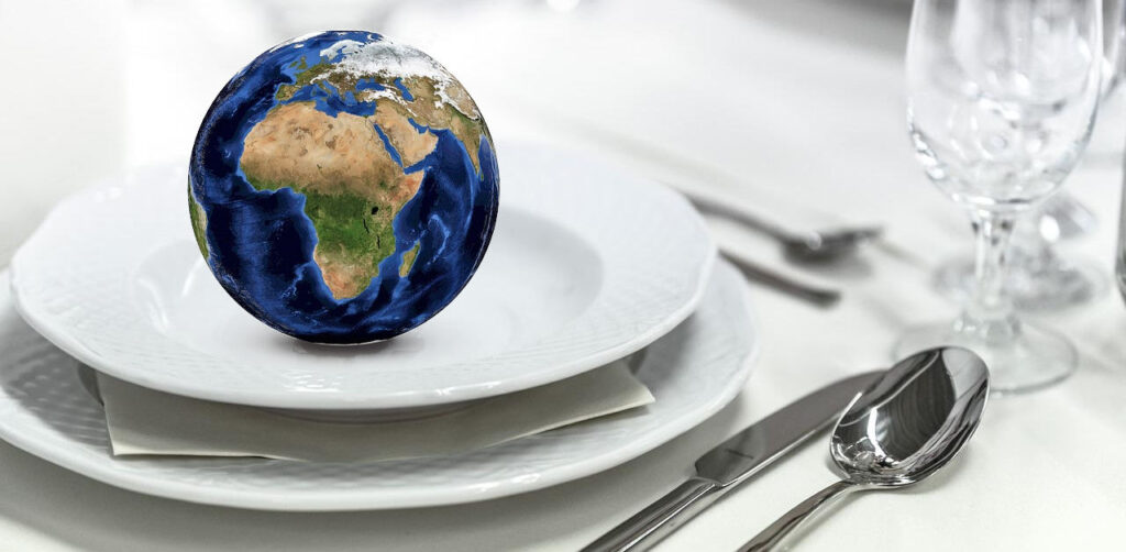 餐桌上的地球