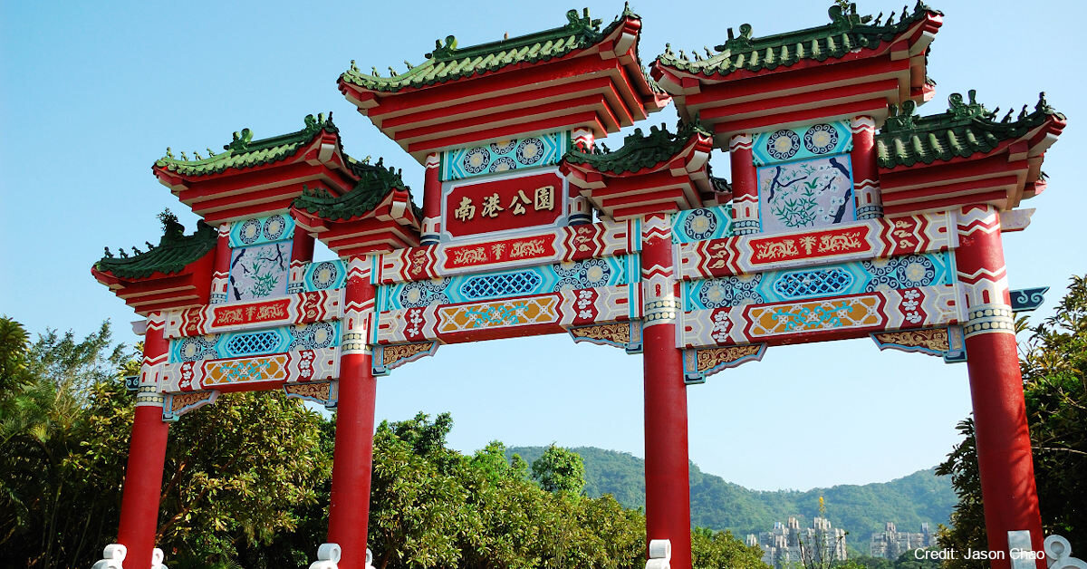 台灣被最強神秘能量包圍