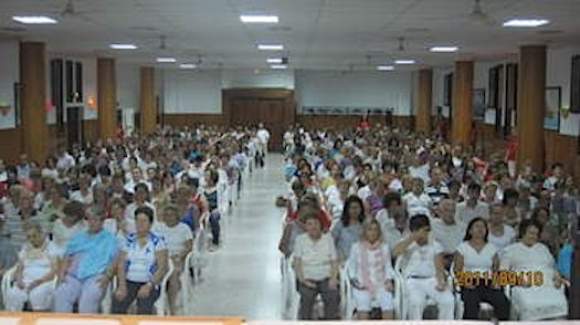 2011年9月10日晚，大師在大加那利島的調理現場。