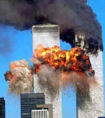世贸中心的倒塌